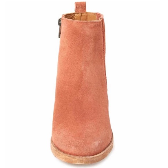 FRYE Alton Chelsea Boot in Rosewood suede 8 1/2 - Picture 2 of 13